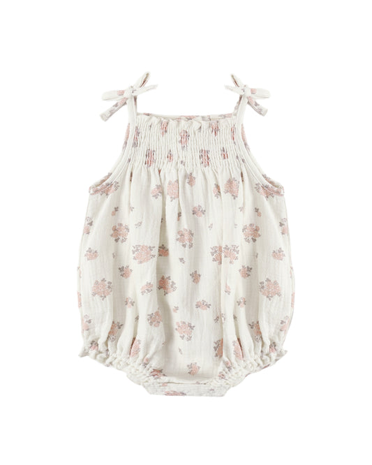 Betty Romper in Garden Rose