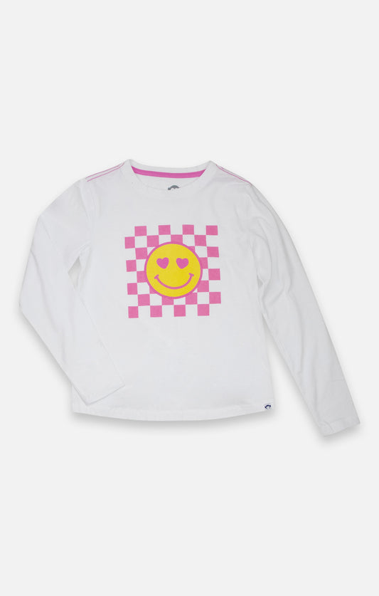 Heart Smiley Longsleeve Tee