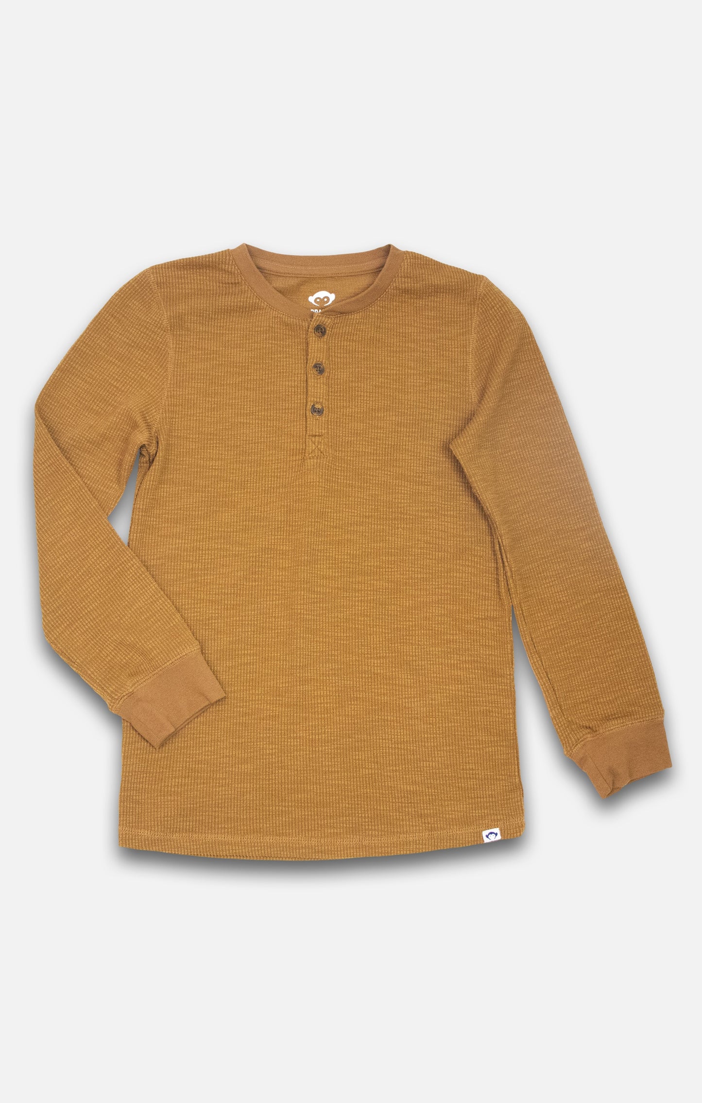 Khaki Thermal Henley