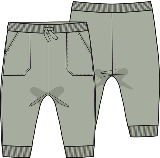 Infant Dinos French Terry - Jogger Pant