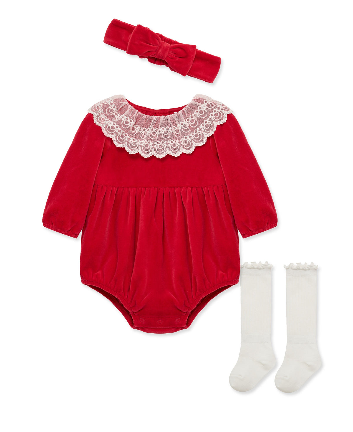Velvet Lace Bubble Set