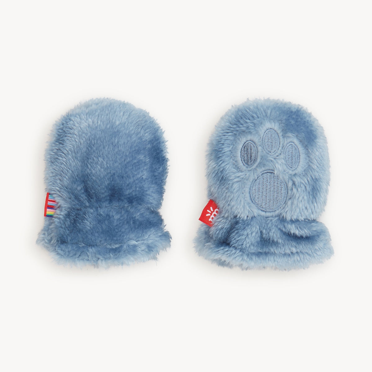 Winter Sky Minky Bear Mittens