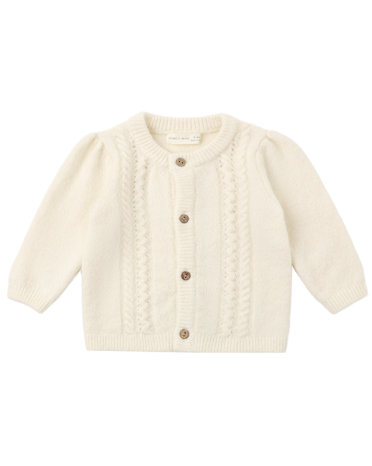 Plain Knit Holly Toddler Cardigan