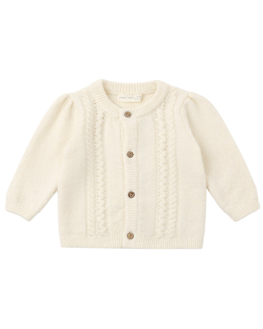 Plain Knit Holly Toddler Cardigan