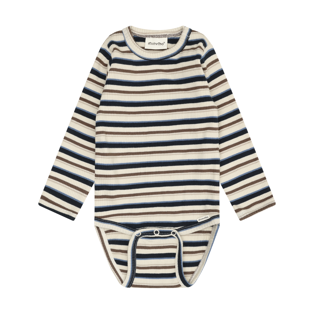 Rib Stripe LS Tee
