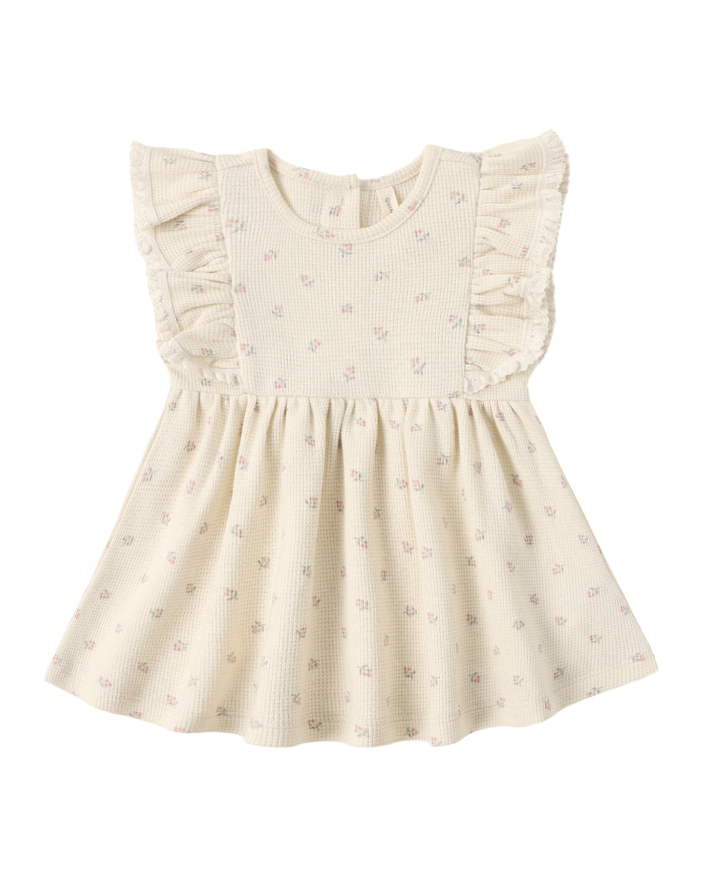 Mauve Ditsy Daisy Baby Dress