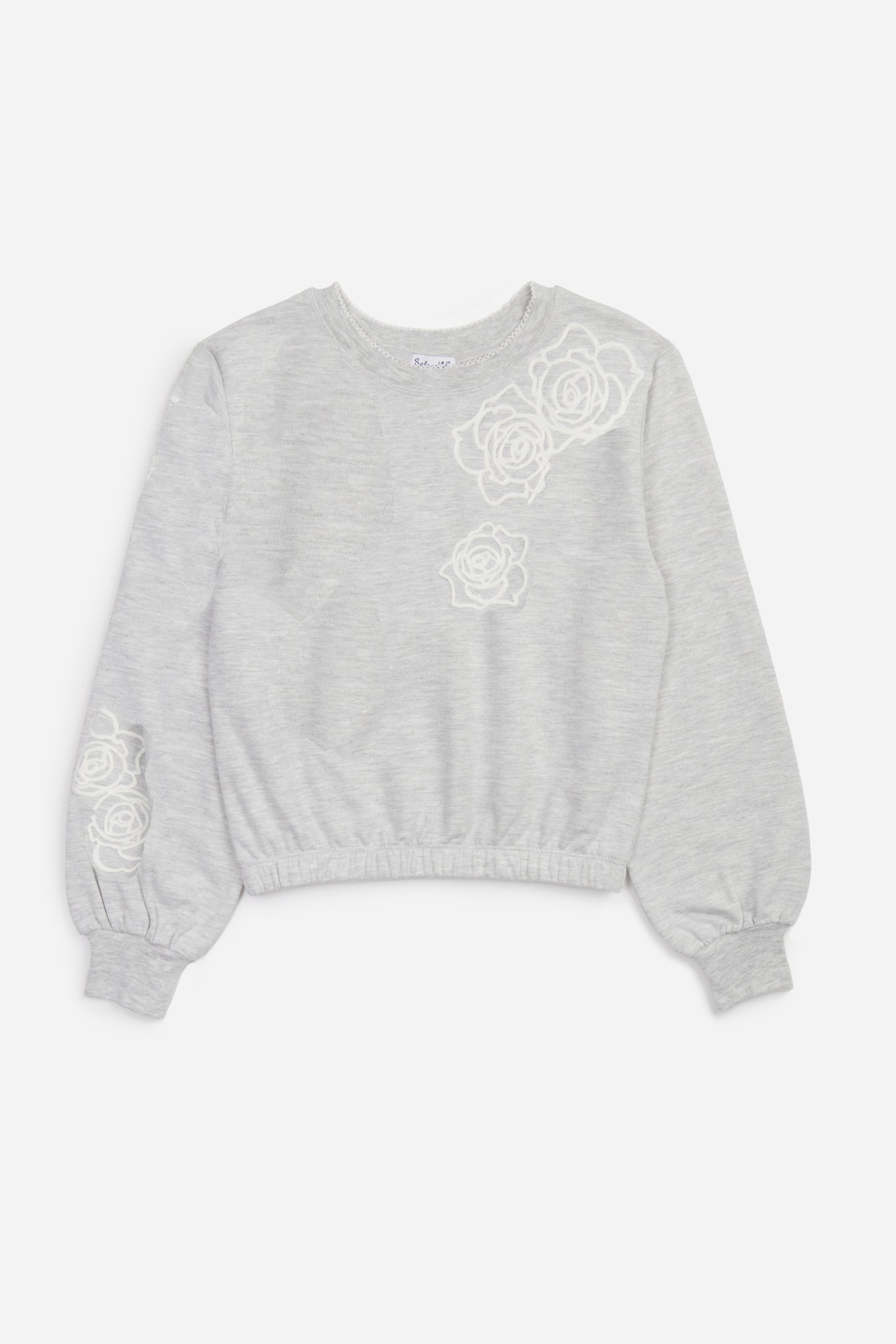 Embroidered Sweat Set 2pc