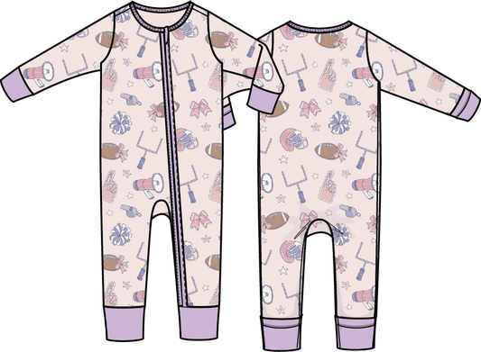 Football Cheer - Convertible Romper