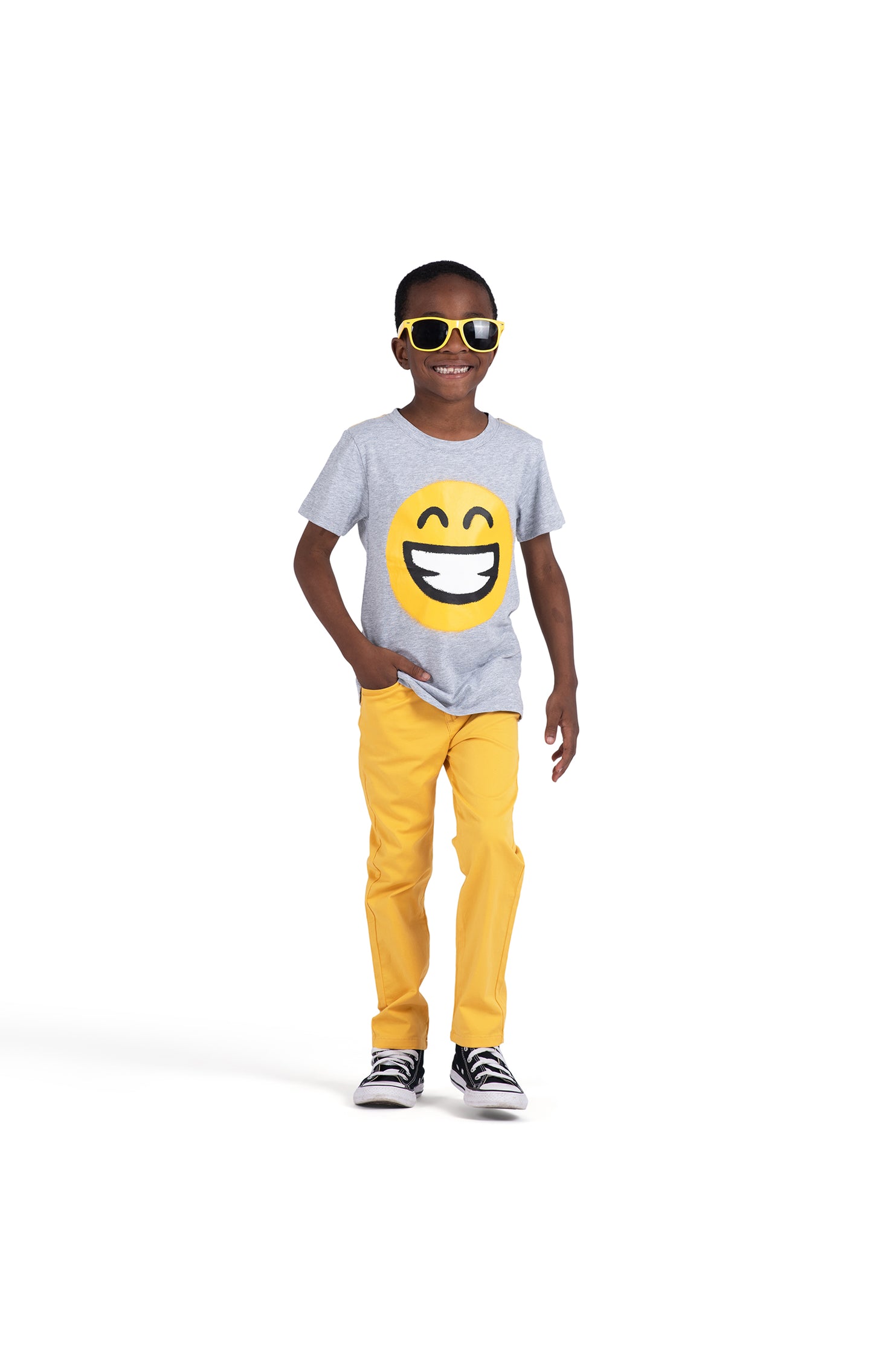 Smiling Graphic SS Tee