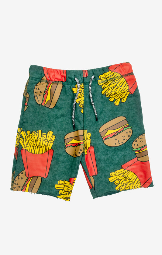 Burgers & Fries Camp Shorts