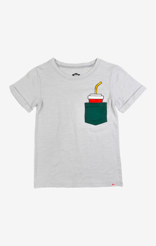Day Trip SS Tee- Pocket Drink