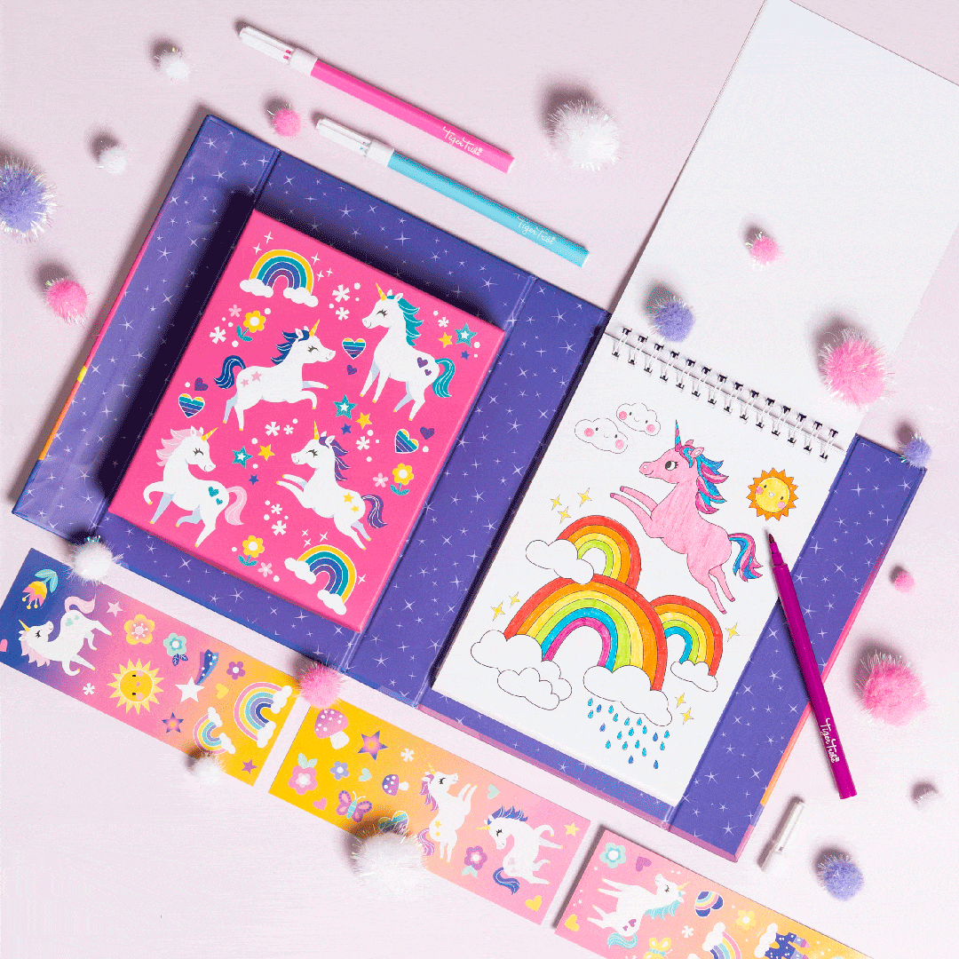 Unicorn and Friends Coloring Set