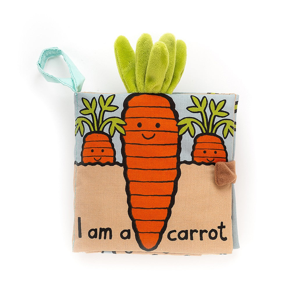 I Am A Carrot Fabric Book