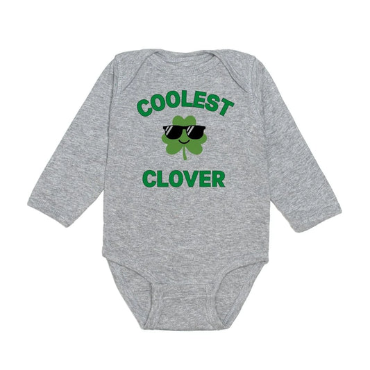 Coolest Clover Long Sleeve Bodysuit
