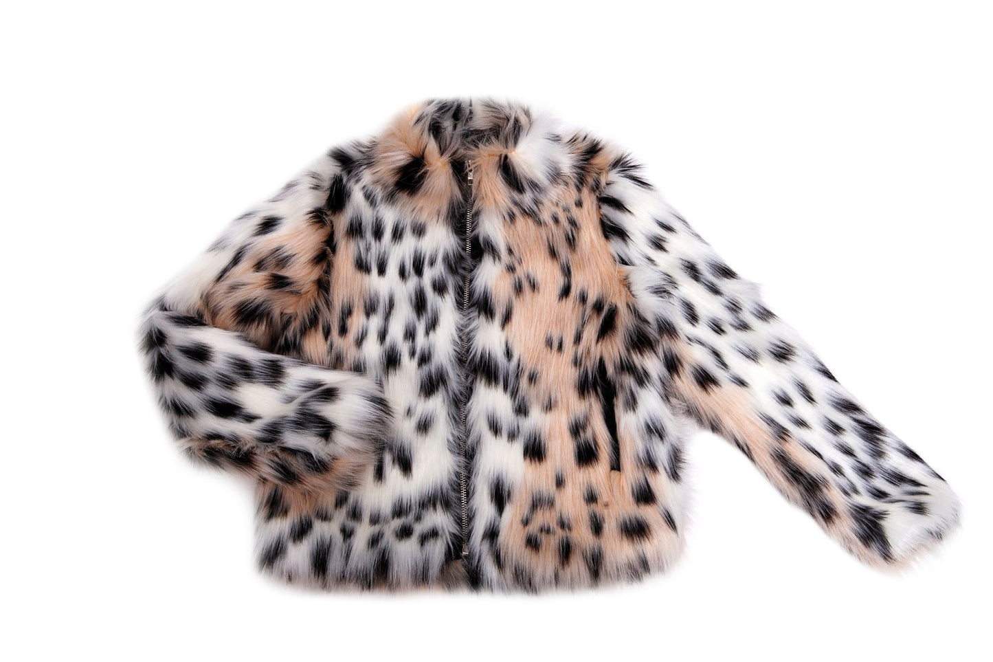 Leopard Faux Fur Jacket