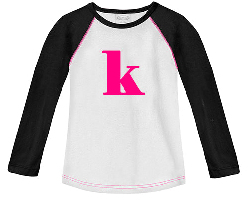 "K" Initial Tee