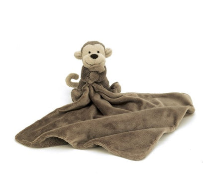 Bashful Monkey Soother Blanket