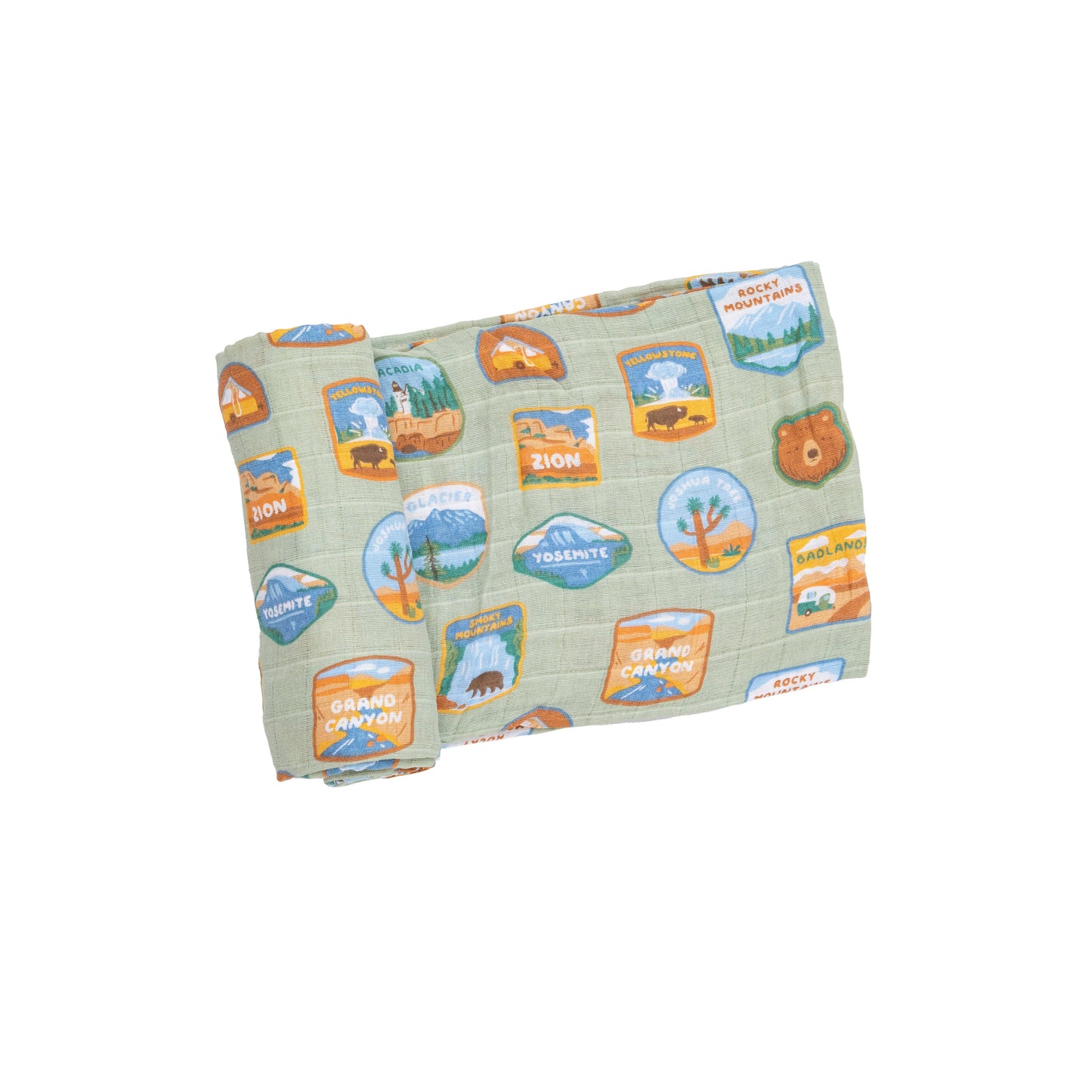 National Parks Swaddle Blanket